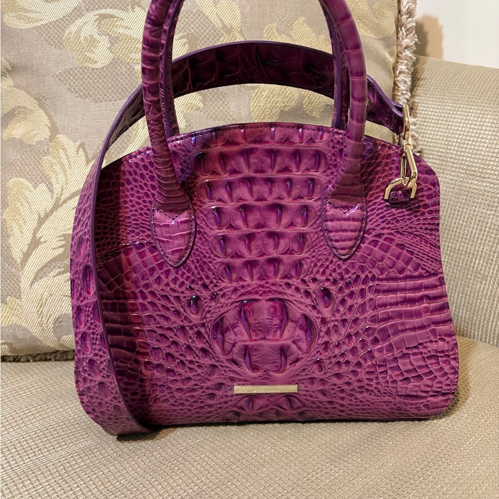 Brahmin Rosetta Satchel - Dewberry Melbourne